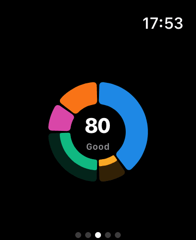 Sleep score on Apple Watch